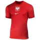 Maillot Pologne Lewandowski 9 Homme Extérieur Euro 2024