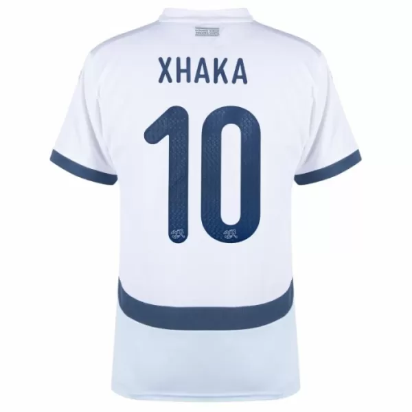 Maillot Suisse Xhaka 10 Homme Extérieur Euro 2024