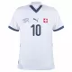 Maillot Suisse Xhaka 10 Homme Extérieur Euro 2024