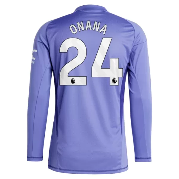 Maillot Gardien Manchester United Onana 24 Homme Domicile 2024-25 Manches Longues