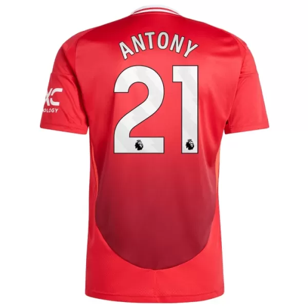 Maillot Manchester United Antony 21 Homme Domicile 2024-25