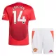 Maillot Manchester United Eriksen 14 Enfant Domicile 2024-25