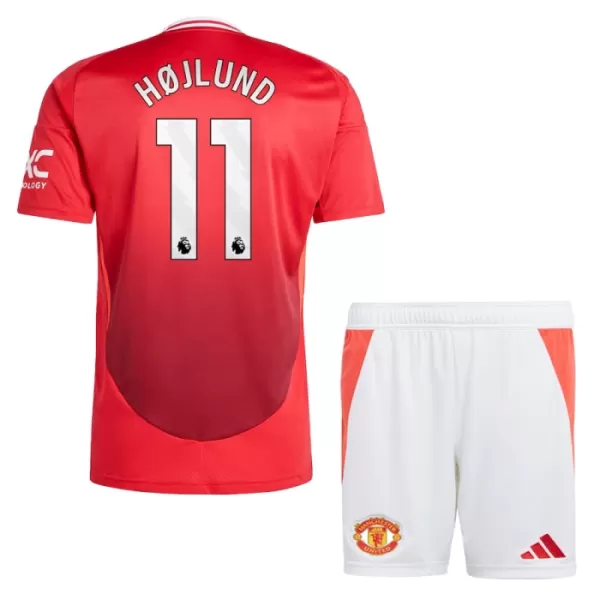 Maillot Manchester United Højlund 11 Enfant Domicile 2024-25