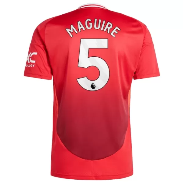 Maillot Manchester United Maguire 5 Homme Domicile 2024-25