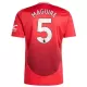 Maillot Manchester United Maguire 5 Homme Domicile 2024-25