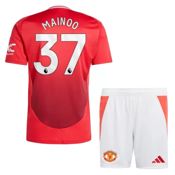 Maillot Manchester United Mainoo 37 Enfant Domicile 2024-25