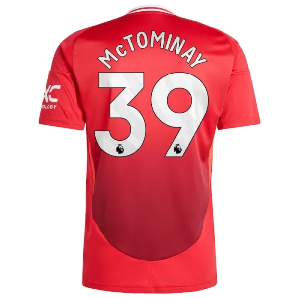 Maillot Manchester United McTominay 39 Homme Domicile 2024-25