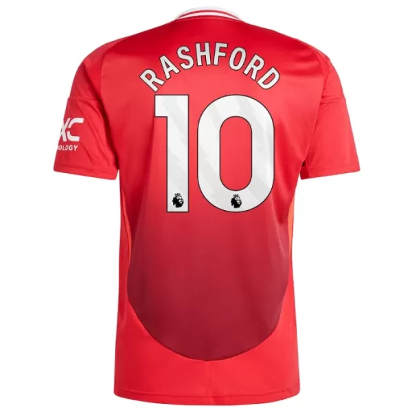 Maillot Manchester United Rashford 10 Enfant Domicile 2024-25