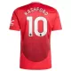 Maillot Manchester United Rashford 10 Enfant Domicile 2024-25