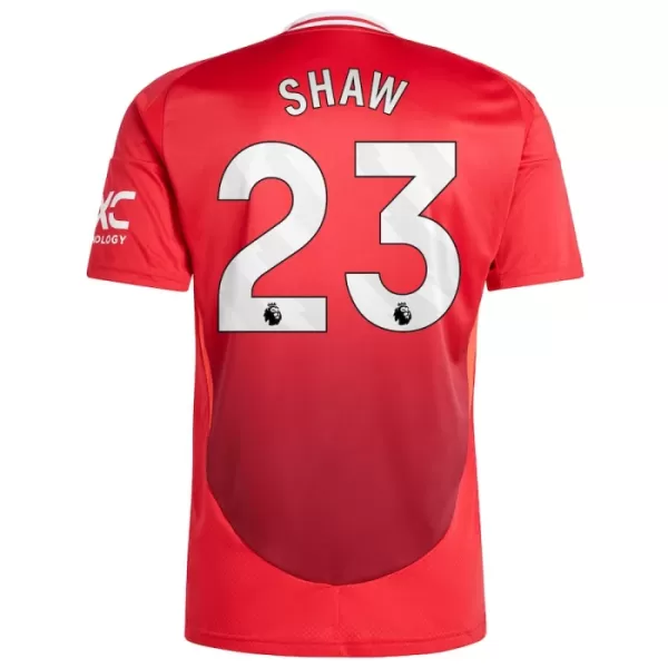 Maillot Manchester United Shaw 23 Homme Domicile 2024-25