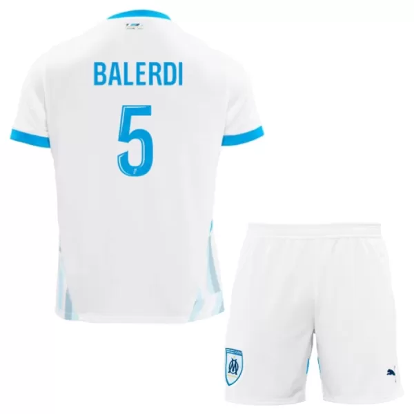 Maillot Olympique de Marseille Balerdi 5 Enfant Domicile 2024-25