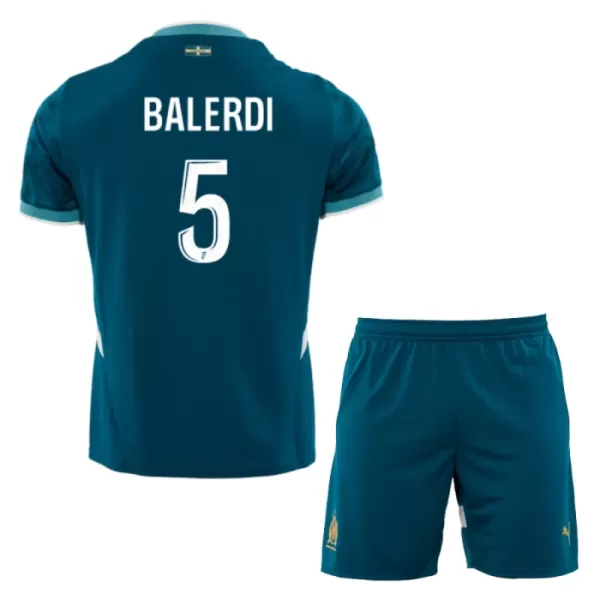 Maillot Olympique de Marseille Balerdi 5 Enfant Extérieur 2024-25