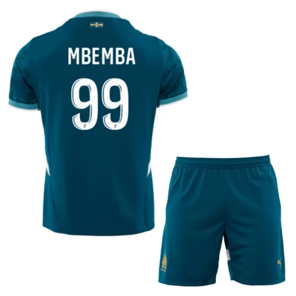 Maillot Olympique de Marseille Mbemba 99 Enfant Extérieur 2024-25