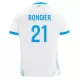 Maillot Olympique de Marseille Rongier 21 Homme Domicile 2024-25