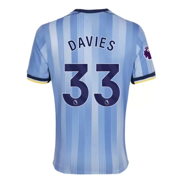 Maillot Tottenham Hotspur Davies 33 Homme Extérieur 2024-25