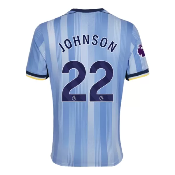 Maillot Tottenham Hotspur Johnson 22 Homme Extérieur 2024-25