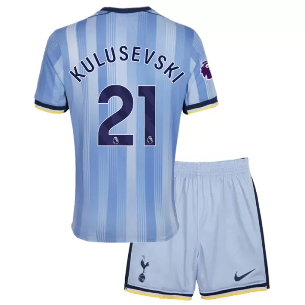 Maillot Tottenham Hotspur Kulusevski 21 Enfant Extérieur 2024-25