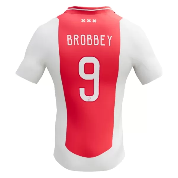 Maillot Ajax Amsterdam Brian Brobbey 9 Homme Domicile 2024-25