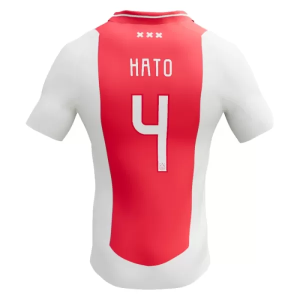 Maillot Ajax Amsterdam Jorrel Hato 4 Homme Domicile 2024-25