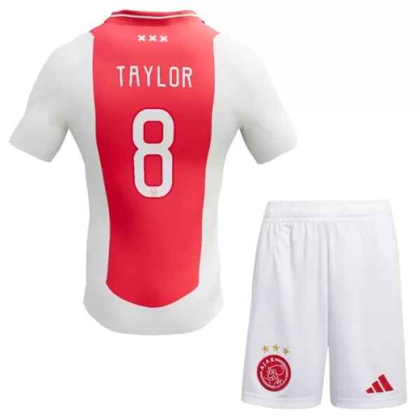 Maillot Ajax Amsterdam Kenneth Taylor 8 Enfant Domicile 2024-25