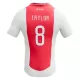 Maillot Ajax Amsterdam Kenneth Taylor 8 Homme Domicile 2024-25