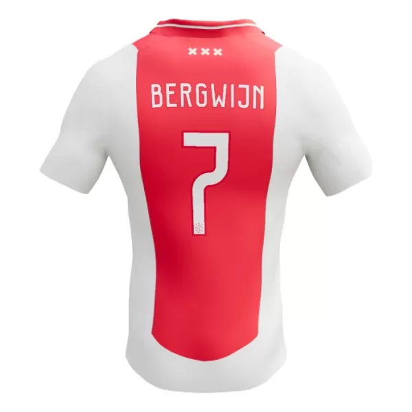 Maillot Ajax Amsterdam Steven Bergwijn 7 Homme Domicile 2024-25