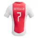 Maillot Ajax Amsterdam Steven Bergwijn 7 Homme Domicile 2024-25