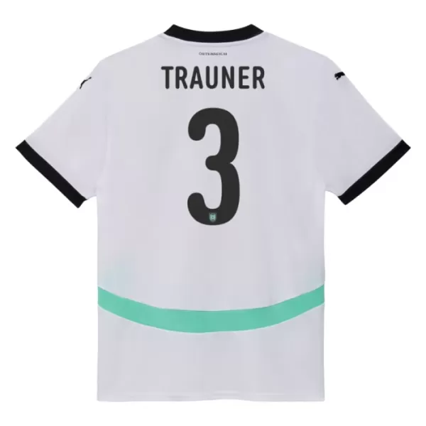 Maillot Autriche Gernot Trauner 3 Homme Extérieur Euro 2024