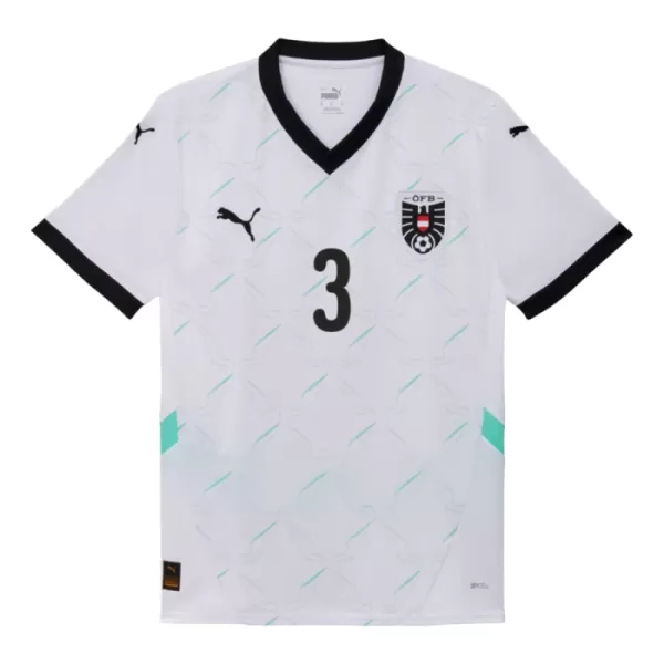 Maillot Autriche Gernot Trauner 3 Homme Extérieur Euro 2024