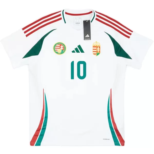 Maillot Hongrie Szoboszlai 10 Homme Extérieur Euro 2024