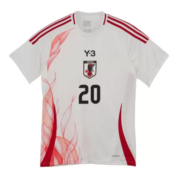 Maillot Japon Kubo 20 Homme Extérieur 2024-25