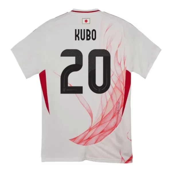 Maillot Japon Kubo 20 Homme Extérieur 2024-25