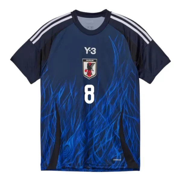 Maillot Japon Minamino 8 Homme Domicile 2024-25