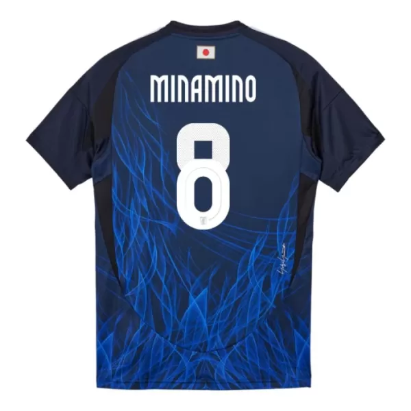 Maillot Japon Minamino 8 Homme Domicile 2024-25