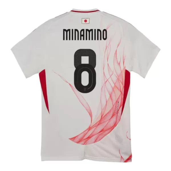 Maillot Japon Minamino 8 Homme Extérieur 2024-25