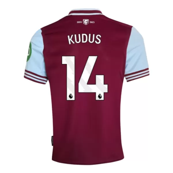 Maillot West Ham United Kudus 14 Homme Domicile 2024-25