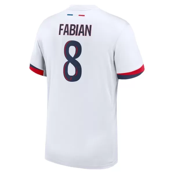 Maillot Paris Saint-Germain Fabian Ruiz 8 Homme Extérieur 2024-25