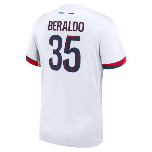 Maillot Paris Saint-Germain Lucas Beraldo 35 Homme Extérieur 2024-25