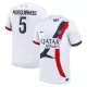 Maillot Paris Saint-Germain Marquinhos 5 Homme Extérieur 2024-25