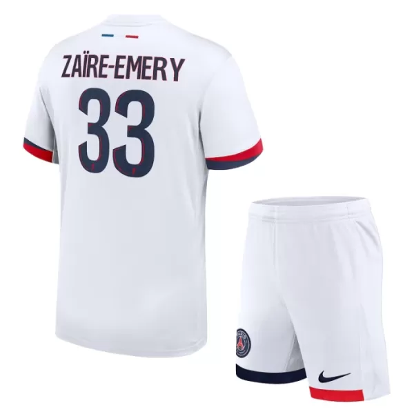 Maillot Paris Saint-Germain Zaire Emery 33 Enfant Extérieur 2024-25