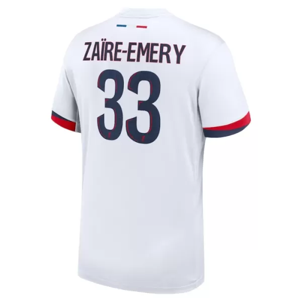 Maillot Paris Saint-Germain Zaire Emery 33 Homme Extérieur 2024-25