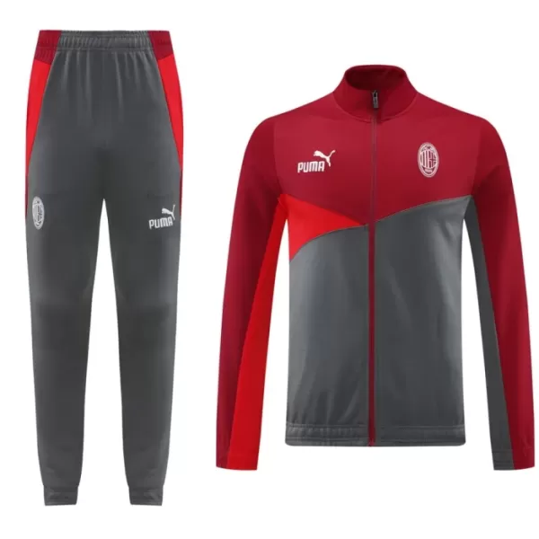 AC Milan Ensemble Vestes d'Entraînement Homme 2024-25 Gris