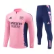 Arsenal Color Sweat d'Entraînement Homme 2024-25 Quart-Zip Rose