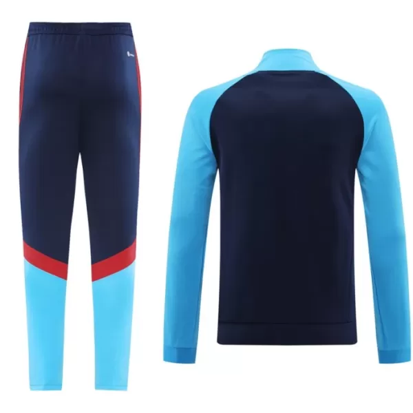 Arsenal Ensemble Vestes d'Entraînement Homme 2024-25 Bleue