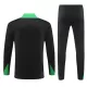 Brésil Sweat d'Entraînement Homme 2024-25 Quart-Zip Noire