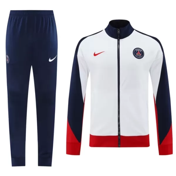 Paris Saint-Germain Ensemble Vestes d'Entraînement Homme 2024-25 Blanche