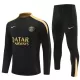 Paris Saint-Germain Sweat d'Entraînement Homme 2024-25 Quart-Zip Noire