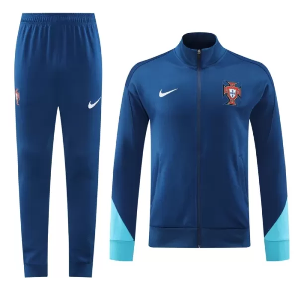 Portugal Ensemble Vestes d'Entraînement Homme 2024-25 Bleue