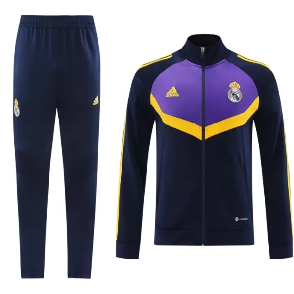 Real Madrid Ensemble Vestes d'Entraînement Homme 2024-25 Navy