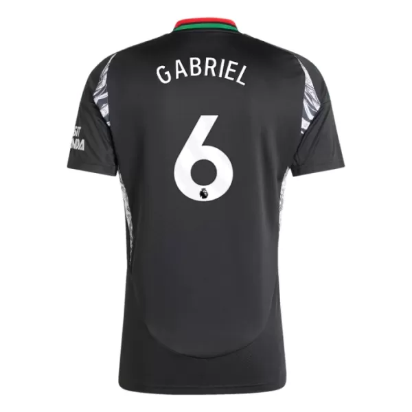 Maillot Arsenal Gabriel 6 Enfant Extérieur 2024-25